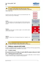 Preview for 18 page of aditec MIC 900 User Manual