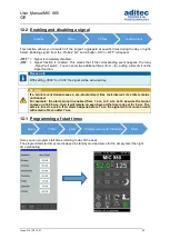 Preview for 32 page of aditec MIC 900 User Manual