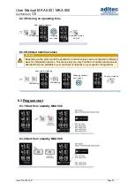 Preview for 22 page of aditec MKA 500 User Manual