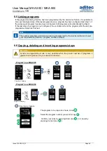 Preview for 28 page of aditec MKA 500 User Manual