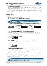 Preview for 32 page of aditec MKA 500 User Manual