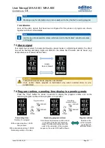 Preview for 33 page of aditec MKA 500 User Manual