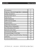 Preview for 3 page of ADJ MOD QW100 User Instructions