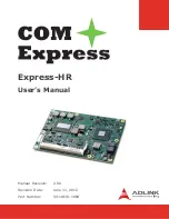 ADLINK Technology Express-HR User Manual preview