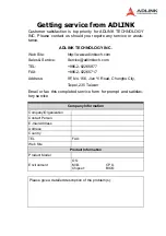 Preview for 3 page of ADLINK Technology MPC-8164 User Manual