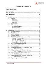 Preview for 5 page of ADLINK Technology MPC-8164 User Manual