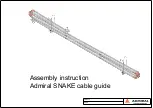 Admiral SNAKE Assembly Instruction Manual preview