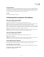 Preview for 41 page of Adobe 38040334 - Dreamweaver CS3 User Manual