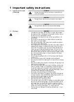 Preview for 3 page of Advance acoustic 107404753 Instructions For Use Manual