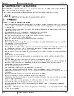 Preview for 4 page of Advance acoustic 56105307 Instructions For Use Manual