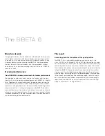 Preview for 7 page of Advance acoustic BIBETA 6 User Manual