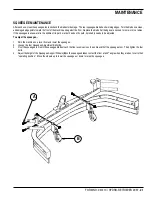 Preview for 22 page of Advance acoustic Hydro-Retriever 2067 Operator'S Manual