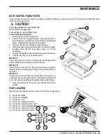 Preview for 26 page of Advance acoustic Hydro-Retriever 2067 Operator'S Manual