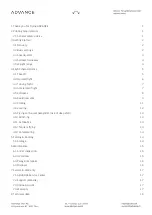 Preview for 2 page of Advance acoustic IOTA DLS Product Manual