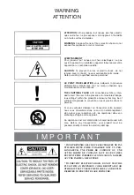 Preview for 3 page of Advance acoustic MAP-305II Owner'S Manual