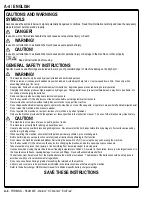 Preview for 4 page of Advance acoustic Warrior EcoFlex Instructions For Use Manual