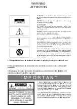 Preview for 3 page of Advance acoustic X-A220 Manual