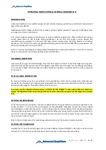 Preview for 5 page of Advanced Amplifiers AA-13G-500/1KWP Instruction Manual