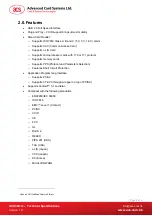 Preview for 4 page of Advanced Card ACR38U-I1 Technical Specifications