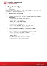 Preview for 5 page of Advanced Card ACR38U-I1 Technical Specifications