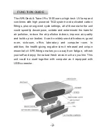 Preview for 3 page of Advanced PureAir Desk & Travel Pro 1500 Owner'S Manual