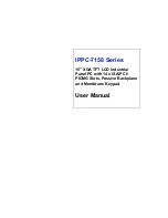 Advantech IPPC-7158 Series User Manual preview