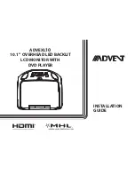 Advent ADVEXL10 Installation Manual preview