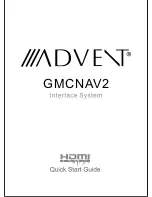 Advent GMCNAV2 Quick Start Manual preview