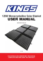 Preview for 1 page of Adventure Kings AKSR-BK120W-02 User Manual