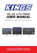 Adventure Kings MCD50 User Manual preview