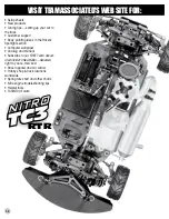 Preview for 34 page of AE Nitro TC3 RTR Instruction Manual