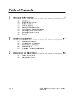 Preview for 4 page of AEC QuarterHorse Series 0.25  Portable Chiller PS-025 Operation And Installation Manual