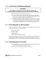 Preview for 9 page of AEC QuarterHorse Series 0.25  Portable Chiller PS-025 Operation And Installation Manual