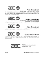 Preview for 26 page of AEC QuarterHorse Series 0.25  Portable Chiller PS-025 Operation And Installation Manual