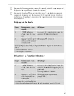 Preview for 67 page of AEG Electrolux 88101KF-N Installation And Operating Instructions Manual