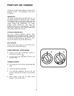 Preview for 21 page of AEG Electrolux D77000GF Installation And Operating Instructions Manual