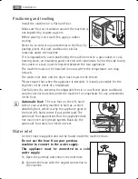 Preview for 98 page of AEG Electrolux LAVAMAT 74850 User Manual