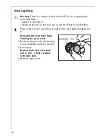 Preview for 42 page of AEG Electrolux PREFERENCE E31915-4 Operating Instructions Manual