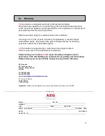 Preview for 30 page of AEG 24" 4006G-M User Manual