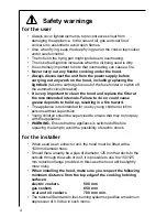 Preview for 4 page of AEG 2600 D Operating And Installation Instructions