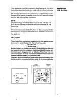 Preview for 11 page of AEG 302D Installation And Operating Instructions Manual