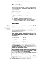 Preview for 8 page of AEG 511 D/561 Instructions For Installation And Use Manual