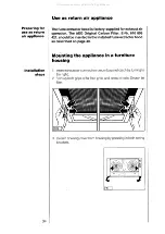 Preview for 12 page of AEG 511 D/561 Instructions For Installation And Use Manual