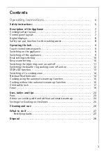 Preview for 3 page of AEG 66201 KF-N Installation And Operating Instructions Manual