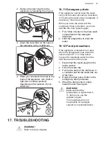 Preview for 43 page of AEG 7000 ProSteam User Manual