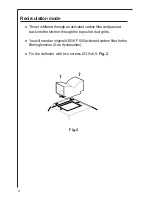 Preview for 4 page of AEG 825 D Installation And Operating Instructions Manual