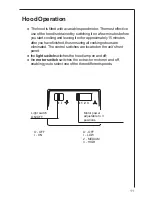 Preview for 11 page of AEG 825 D Installation And Operating Instructions Manual