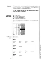 Preview for 6 page of AEG 850 D Instructions For Installation And Use Manual