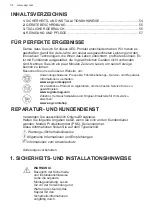 Preview for 54 page of AEG 942 051 318 User Manual