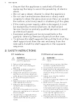 Preview for 4 page of AEG 944 188 188 User Manual